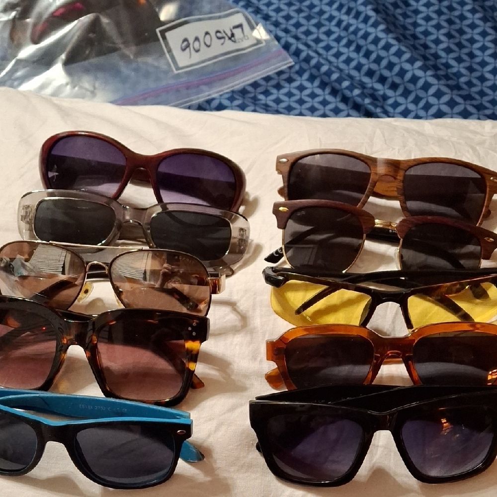 Stylish Sunglasses Collection 10 Pair (Las007)
